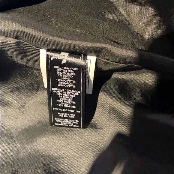 7 For All Mankind bummer puffer jacket style - Picture 8 of 8